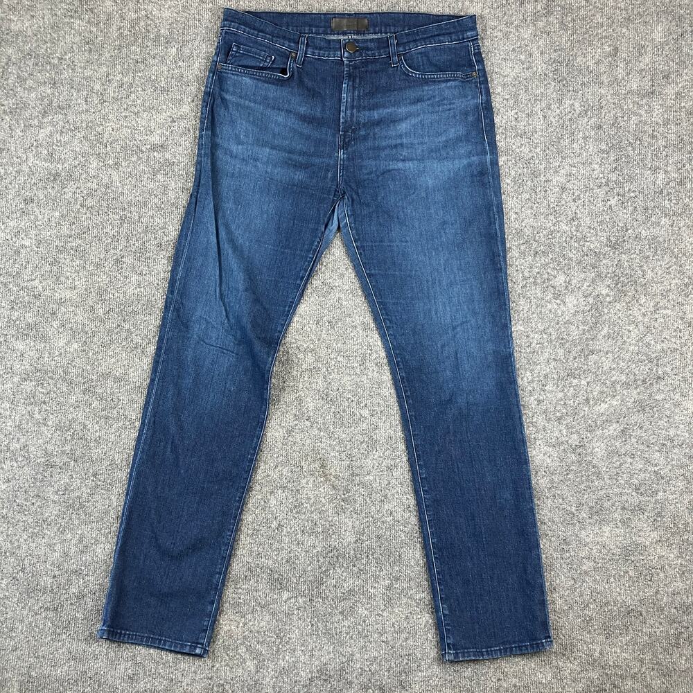 J Brand Tyler‎ Jeans Womens 32x32 Blue Slim Fit Stretch Denim Casual Designer